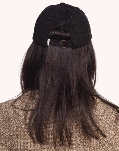 Wine And Sleep Six-Panel Cap - Black