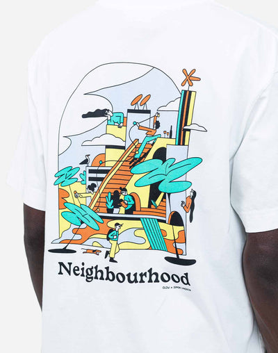Neighbourhood Loose Fitting T-Shirt - Ecru