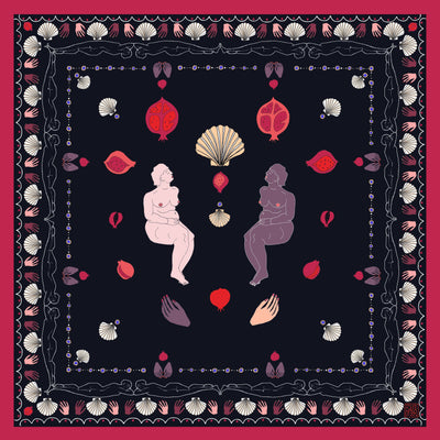 Silk Scarves - Female Forms