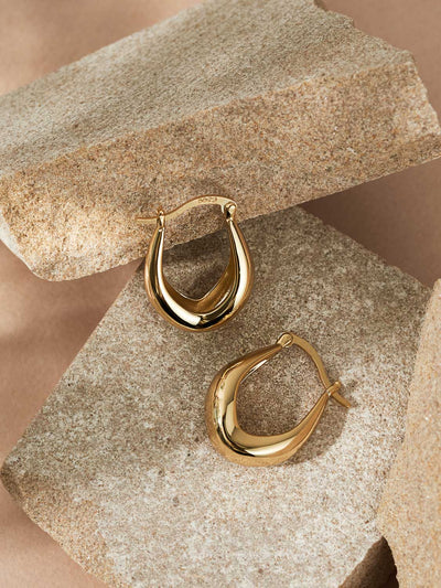Suzie Drop Earrings - Gold Plating