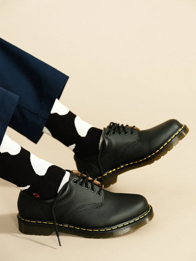 Sunny Side Up Men's Crew - Black