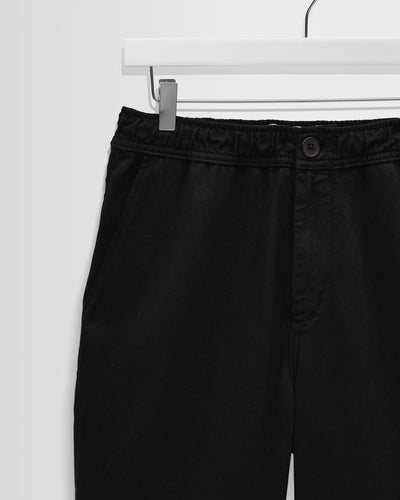 Hyde Trouser Organic Cotton Twill - Black
