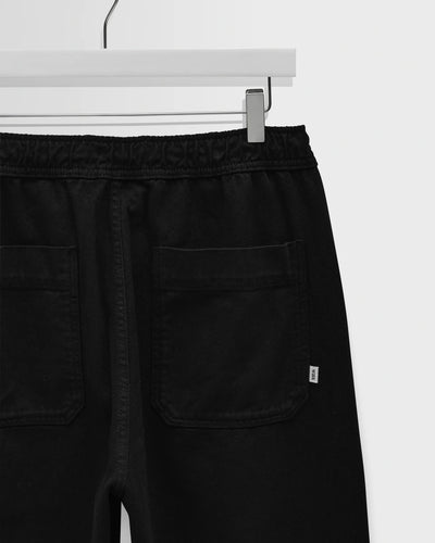 Hyde Trouser Organic Cotton Twill - Black