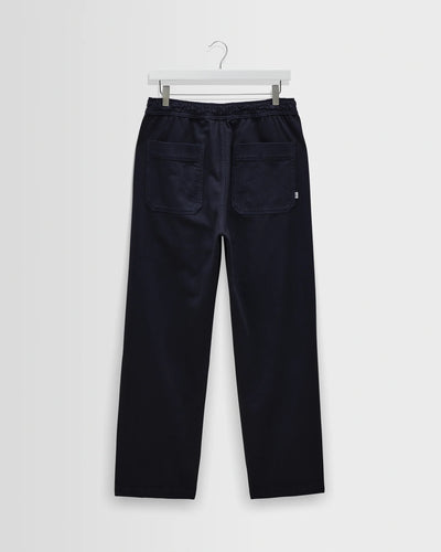 Hyde Trouser Organic Cotton Twill - Navy