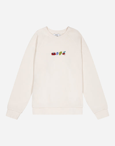 Vegetables Sweatshirt - Ivory