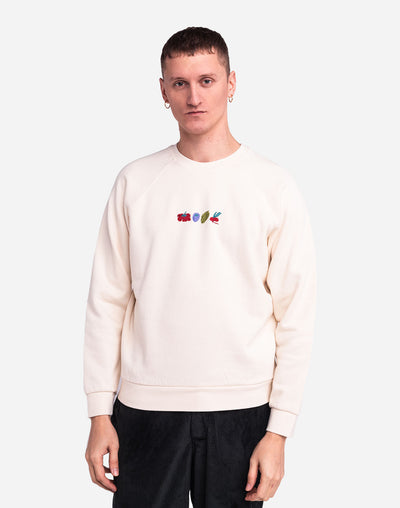 Vegetables Sweatshirt - Ivory