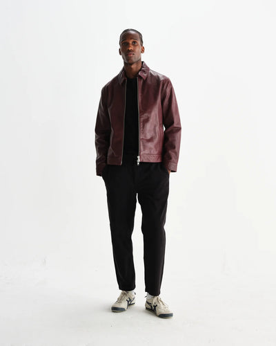 Kurt Trouser Organic Cotton Twill - Black