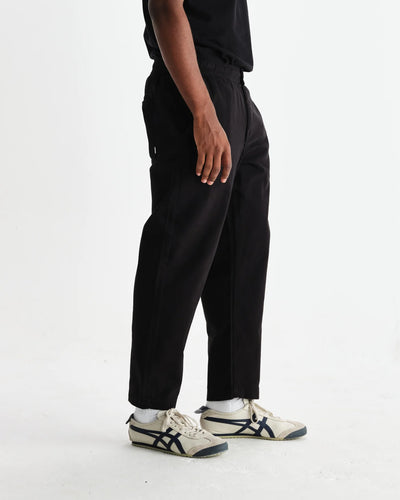 Kurt Trouser Organic Cotton Twill - Black