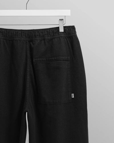 Kurt Trouser Organic Cotton Twill - Black