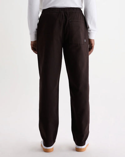 Kurt Trouser Organic Cotton Twill - Dark Brown
