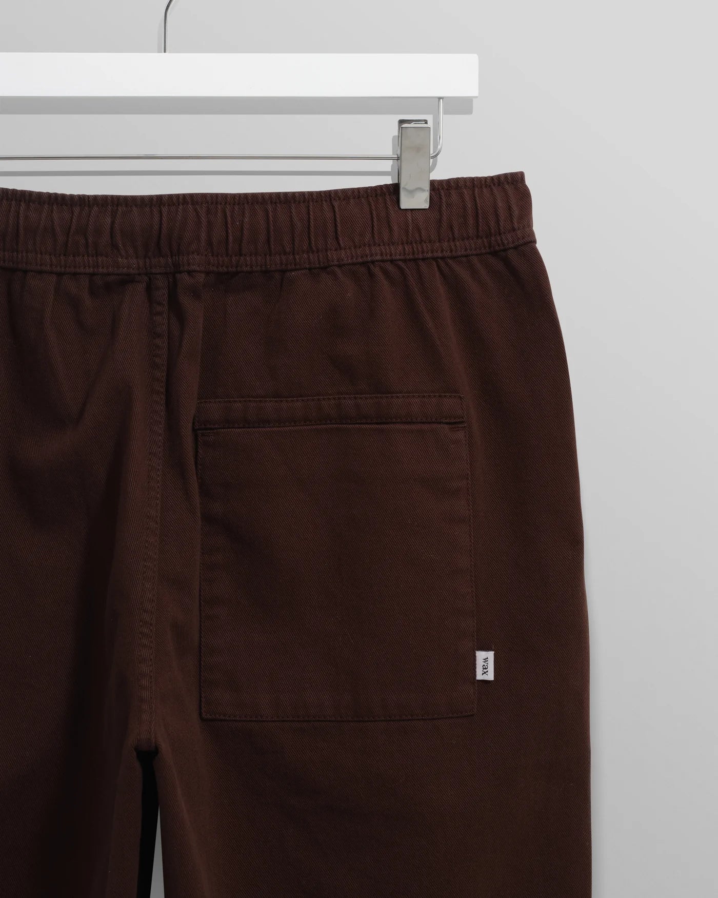Kurt Trouser Organic Cotton Twill - Dark Brown