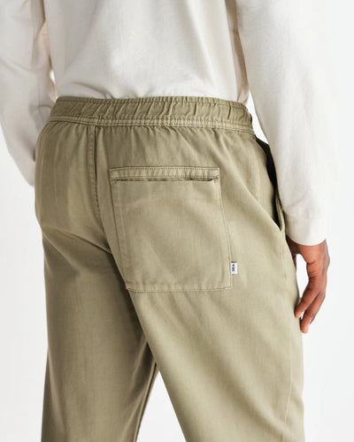 Kurt Trouser Organic Cotton Twill - Light Khaki