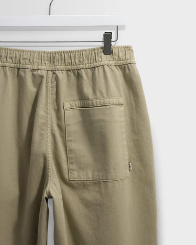 Kurt Trouser Organic Cotton Twill - Light Khaki