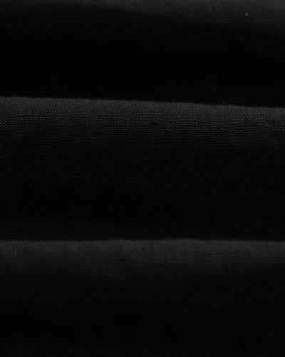 Kurt Trouser Washed Linen - Black