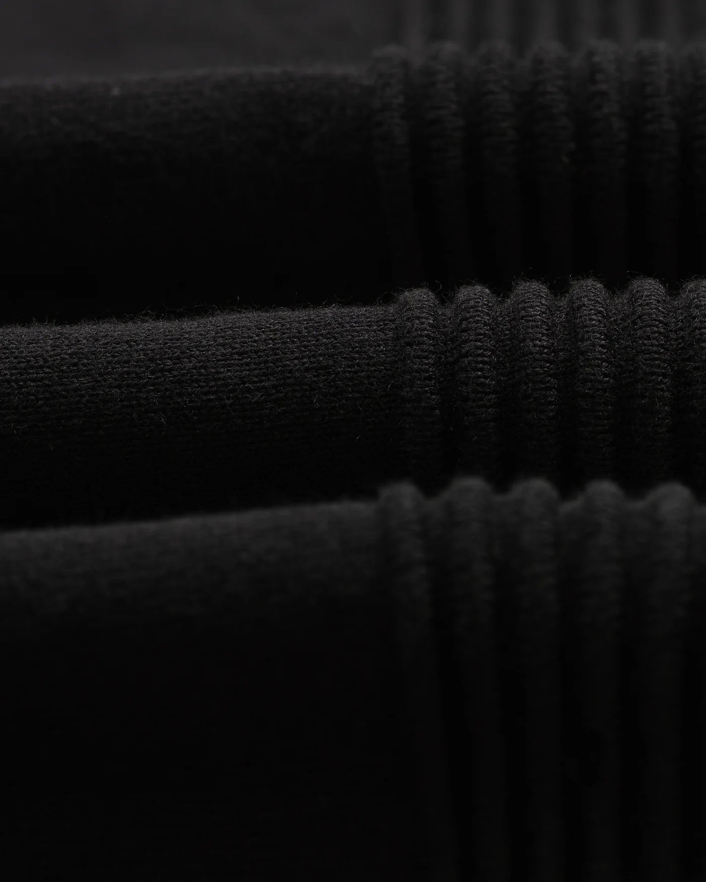 Lennox  Striped Zip Polo - Black