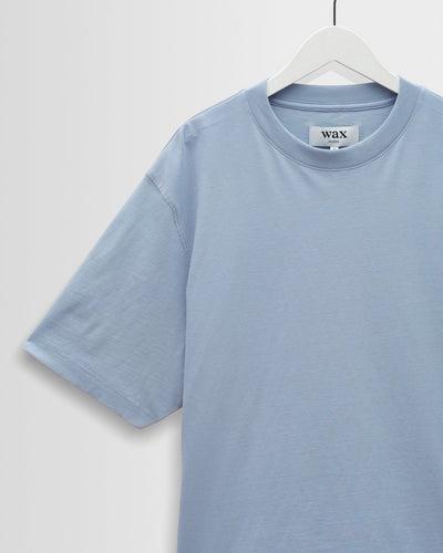 Milton Organic Cotton Tee - Light Blue
