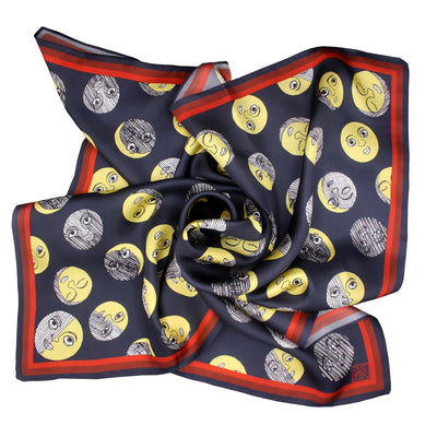 Silk Scarves - Moon Phase
