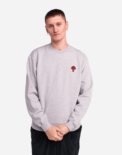Good Soup Sweatshirt - Mottled Grey
