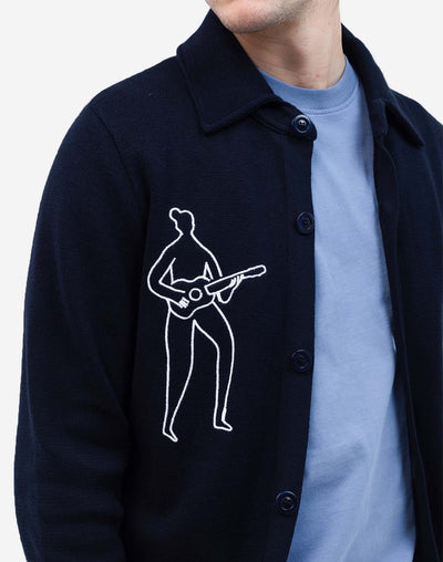 Jam Cardigan - Navy