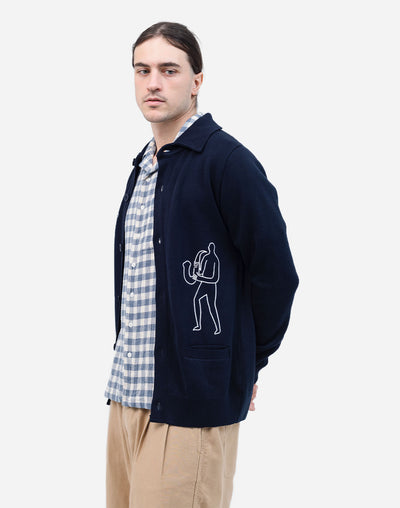 Jam Cardigan - Navy