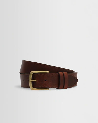 Paton Leather Belt - Brown