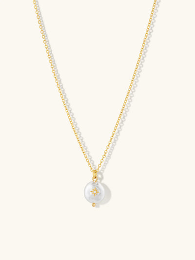 Pyla Pearl Necklace - Gold Plating/Freshwater Pearl