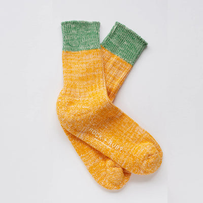 Elsie Cotton Socks - Sunny Yellow