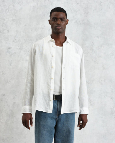 Rove Linen Shirt - White