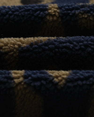 Tate Fleece - Paisley Black/Brown