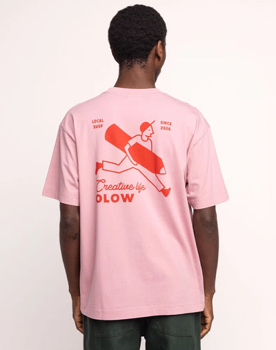 Creative Studio T-Shirt - Lila Pink