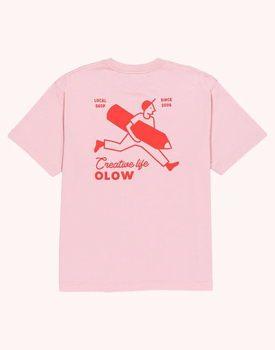 Creative Studio T-Shirt - Lila Pink