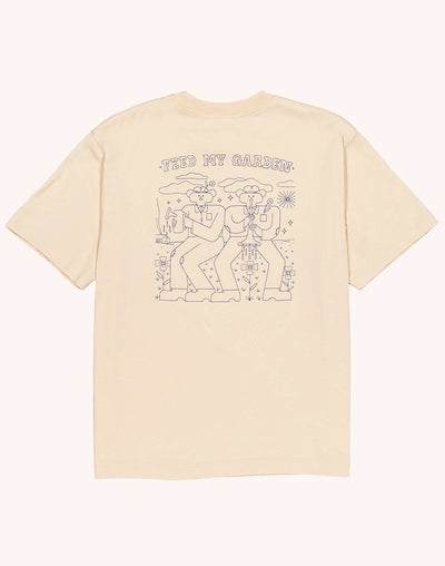 Feed My Garden T-Shirt - Cream