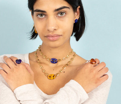 Mariner Glass Link NL - Tigers Eye