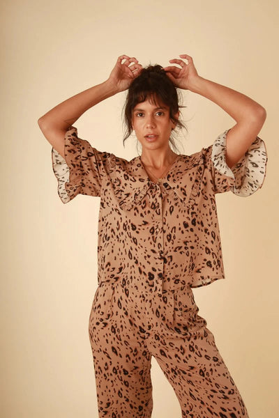 Selene Set - Brushstroke Leopard