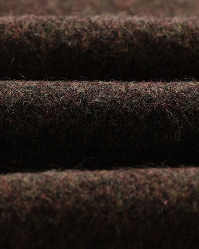 Wilde Crew Fluffy Wool Blend Jumper - Brown