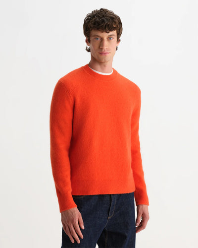 Wilde Crew Fluffy Wool Blend - Orange