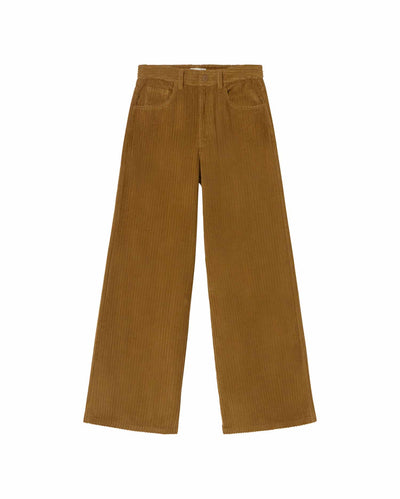 Hedda Corduroy Pants - Light Oak Brown
