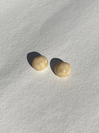 Estelar Earrings - Glossy Sand