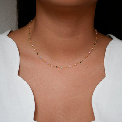 Lola Necklace - Gold/Dreamy