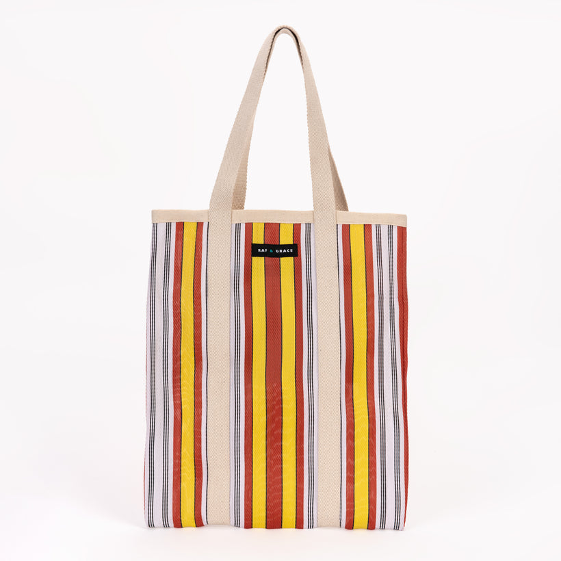 Tote Bag - Red & Yellow