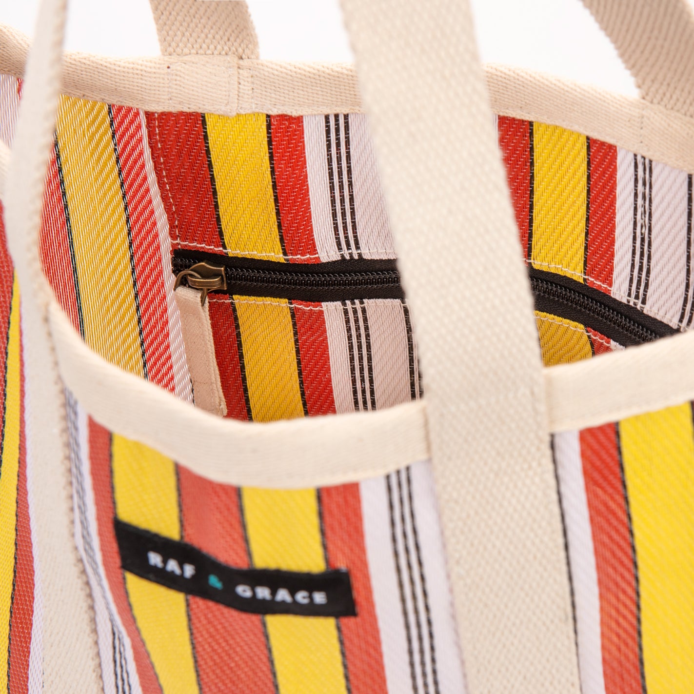 Tote Bag - Red & Yellow