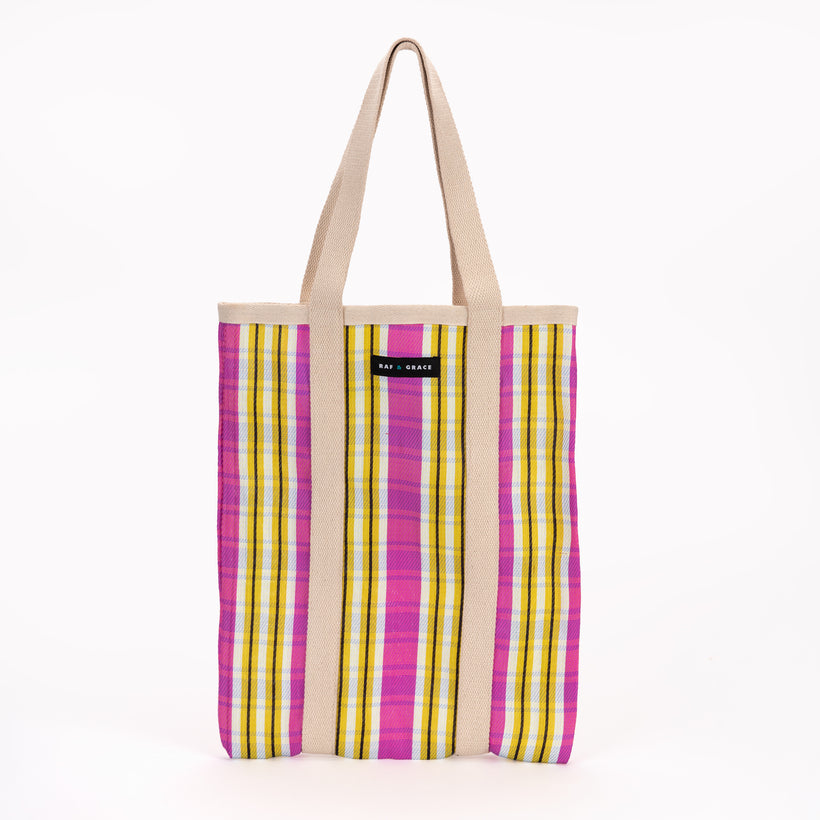 Tote Bag - Pink & Yellow