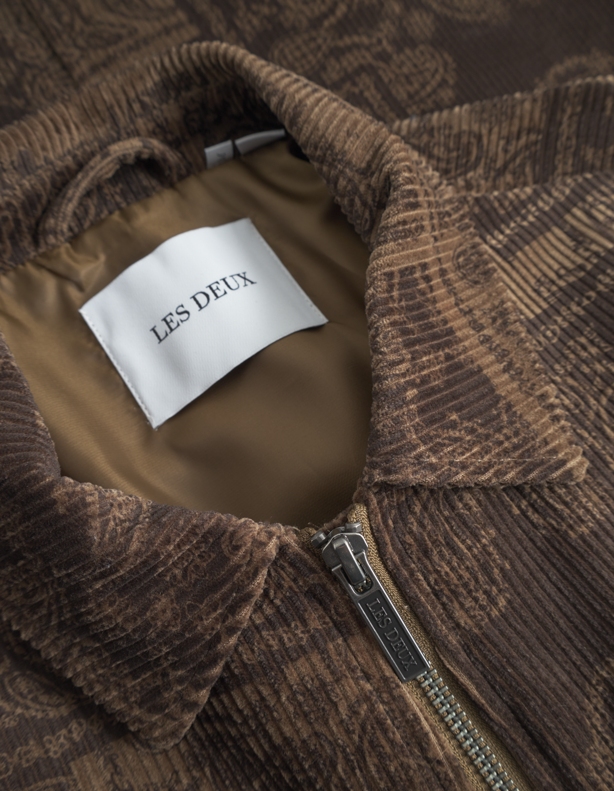 Marchall AOP Corduroy Coach Jacket - Teak