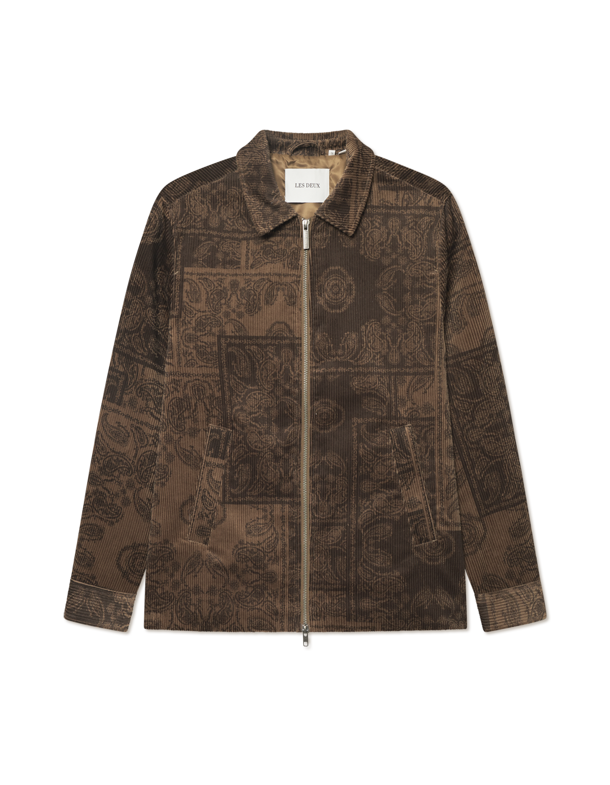 Marchall AOP Corduroy Coach Jacket - Teak