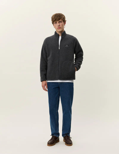Creed Teddy Jacket - Asphalt