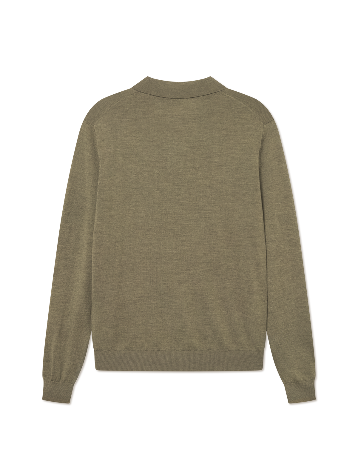Greyson Merino Polo Knit -Military Olive
