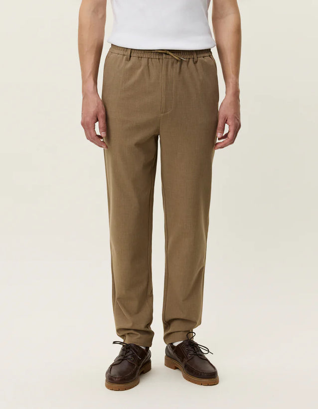 Como Tapered Textured Pants - Caribou