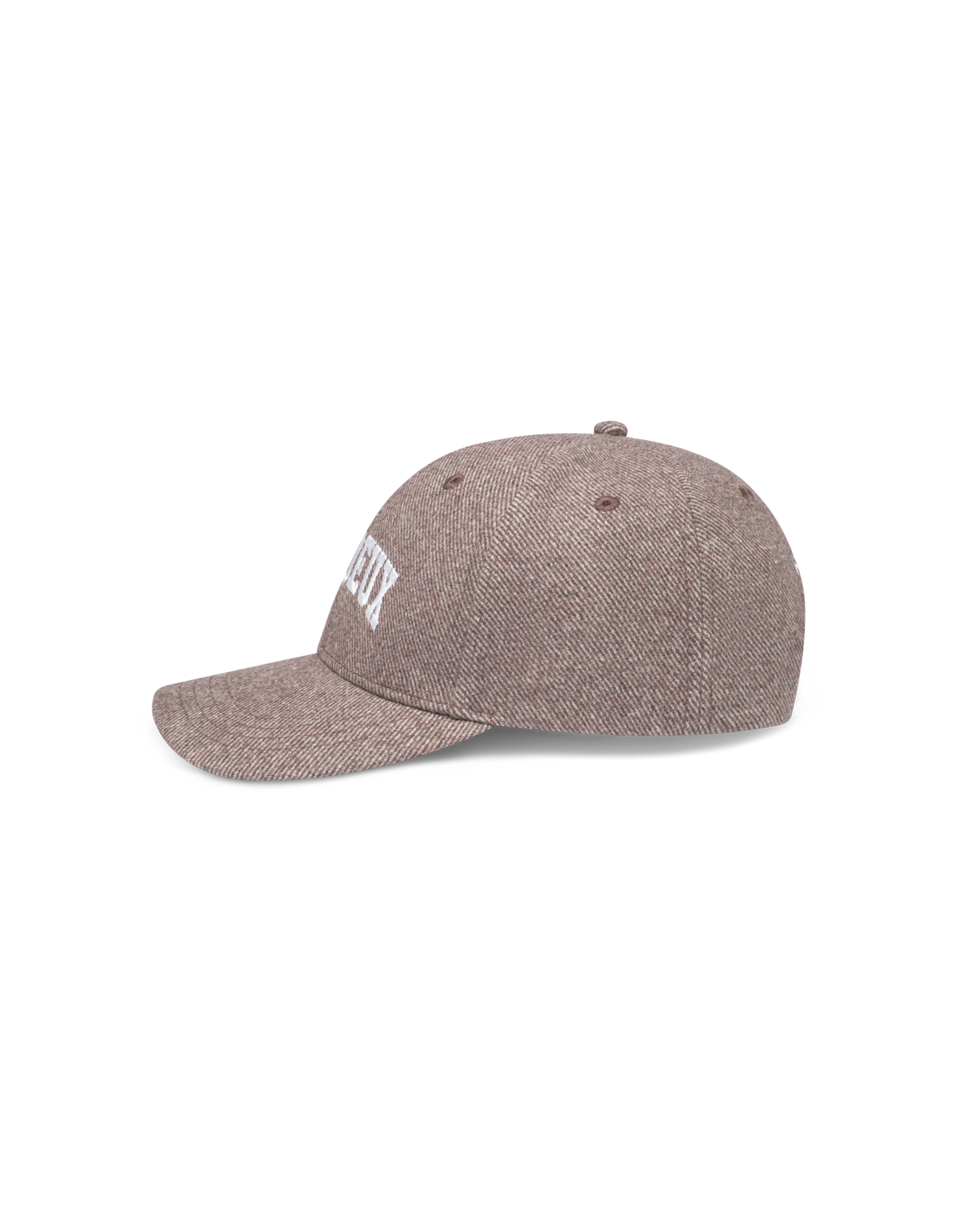 Les Deux Wool Baseball Cap - Mountain Grey Melange