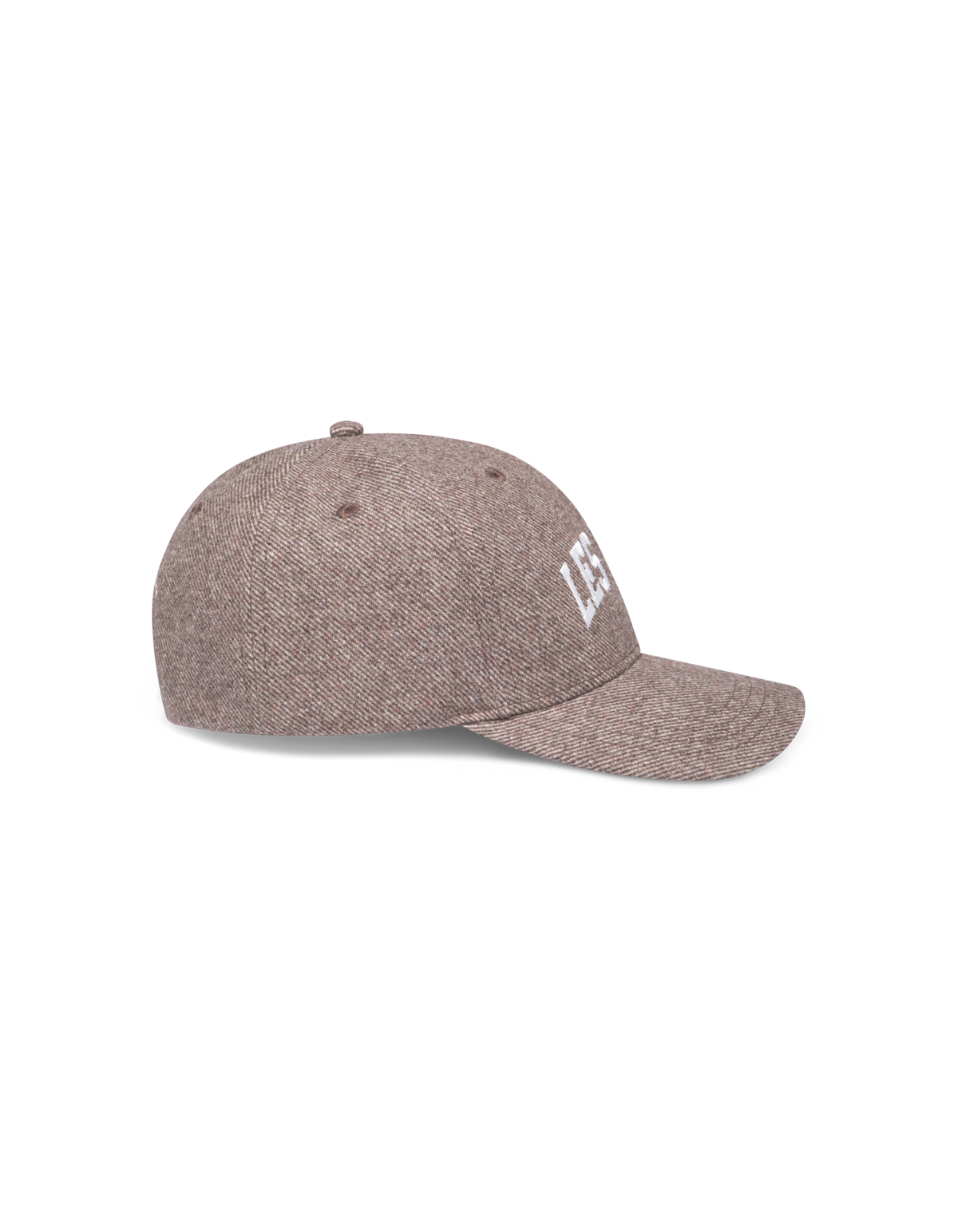 Les Deux Wool Baseball Cap - Mountain Grey Melange