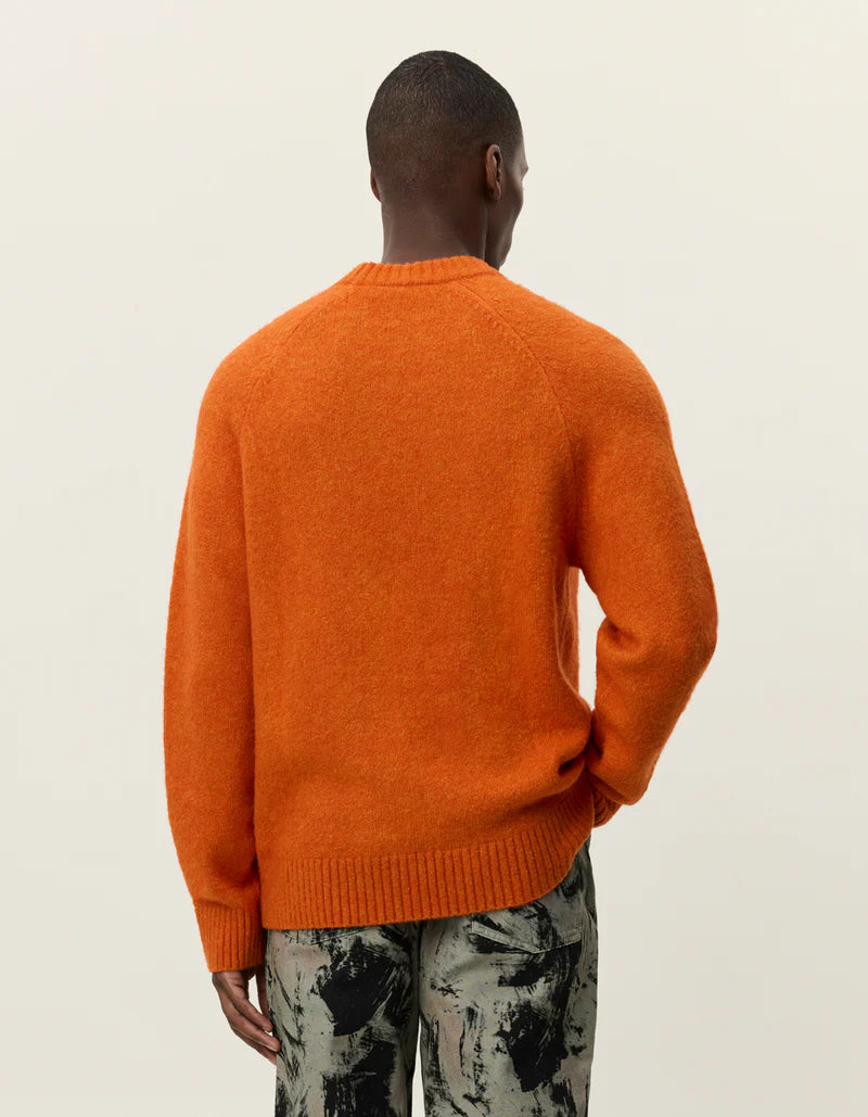 Gilbert Crewneck Knit - Gold Flame